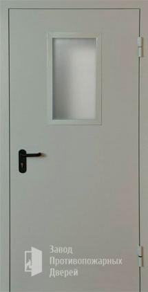 Фото двери «Однопольная со стеклопакетом EI-30» в Омску