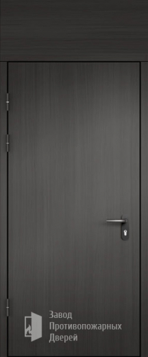 Фото двери «МДФ однопольная с фрамугой №27» в Омску