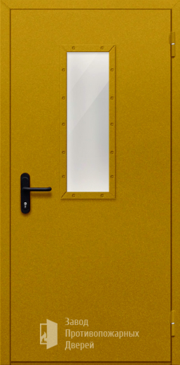 Фото двери «Однопольная со стеклом №55» в Омску