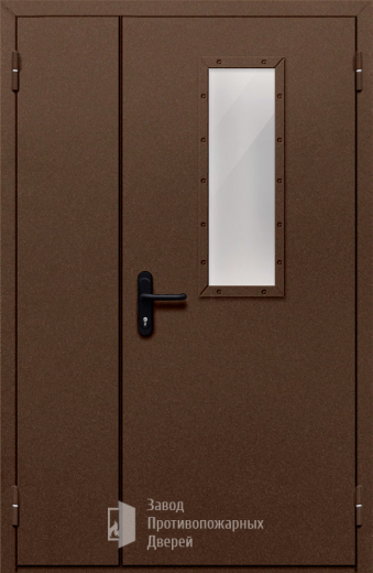 Фото двери «Полуторная со стеклом №28» в Омску